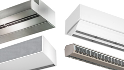Industrial and cold store air curtains